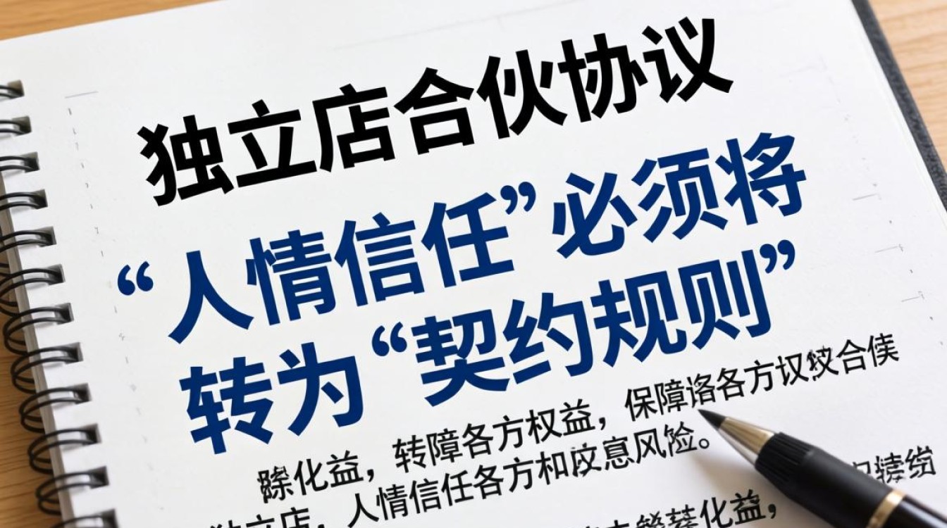 独立站合伙协议怎么写