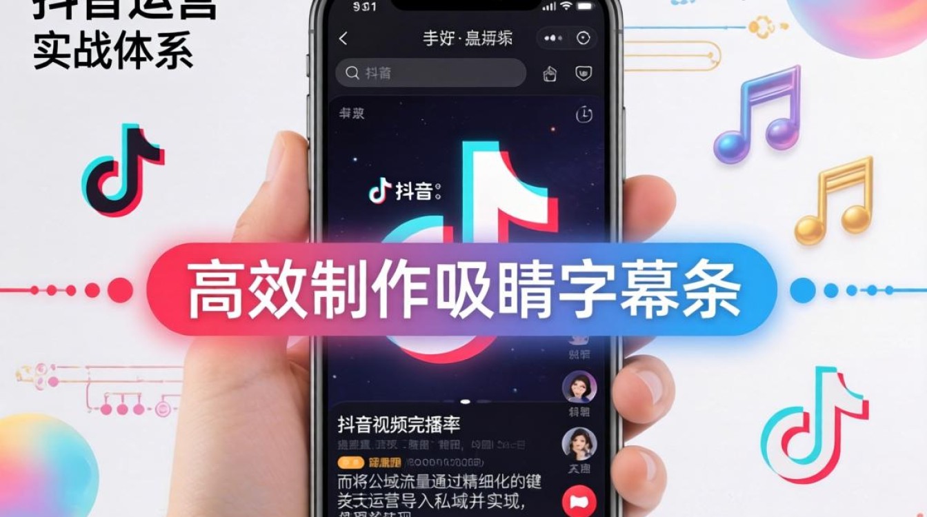 手机抖音字幕条制作教程