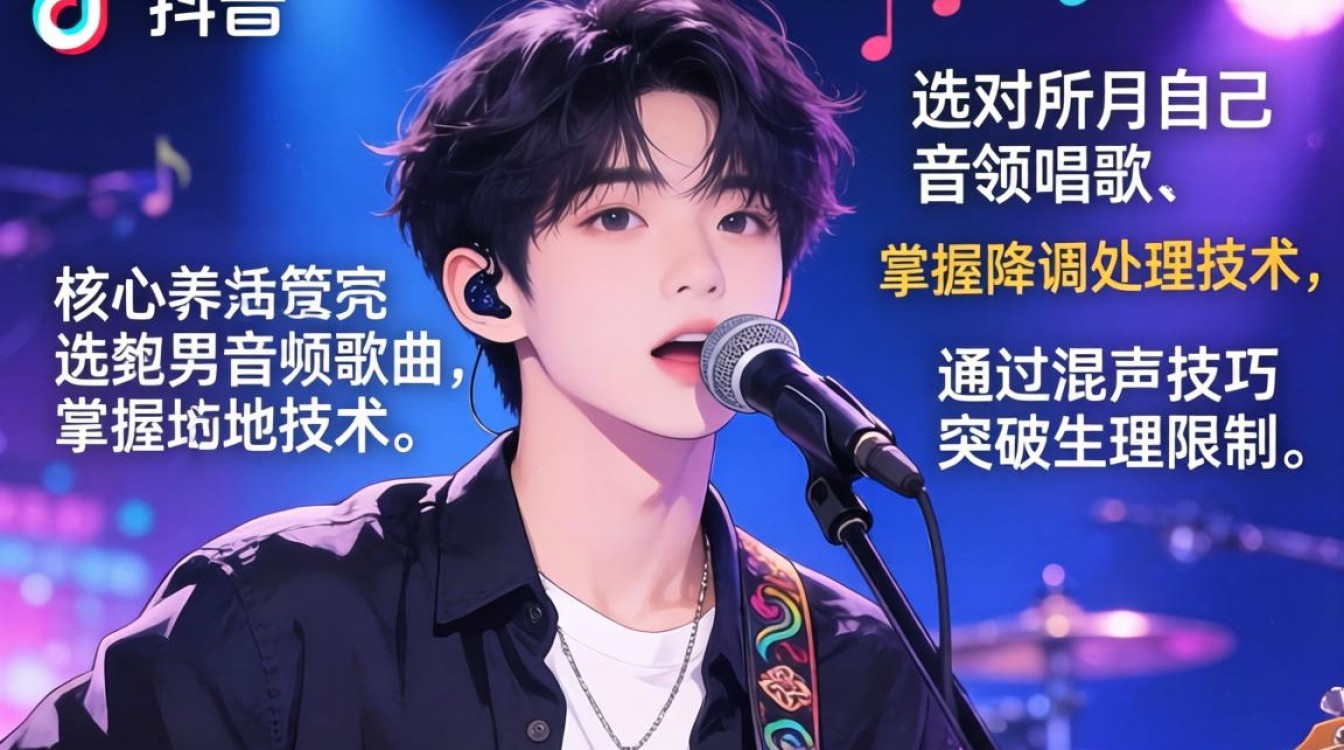 抖音上怎么唱男生歌曲