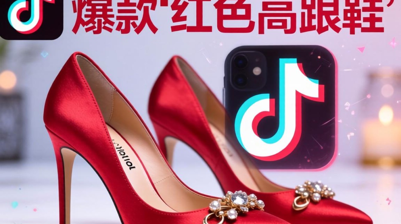 红色高跟鞋tiktok怎么拍
