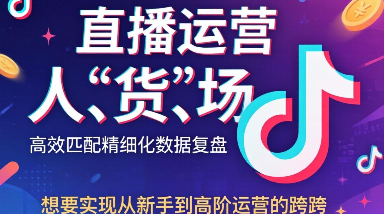 抖音直播运营账号怎么做?抖音直播运营从入门到精通教程 抖音直播运营从入门到精通教程
