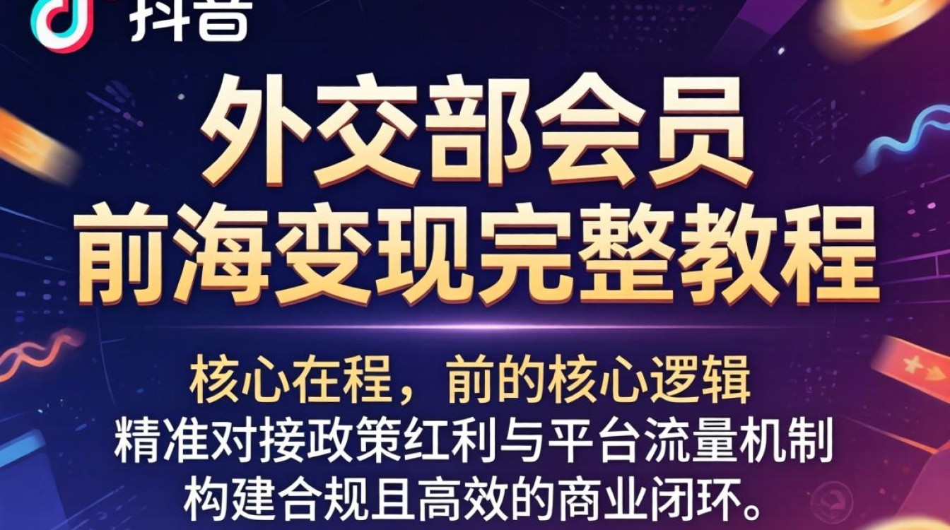 TikTok外交部会员是什么?出海变现完整教程分享 TikTok外交部会员是什么