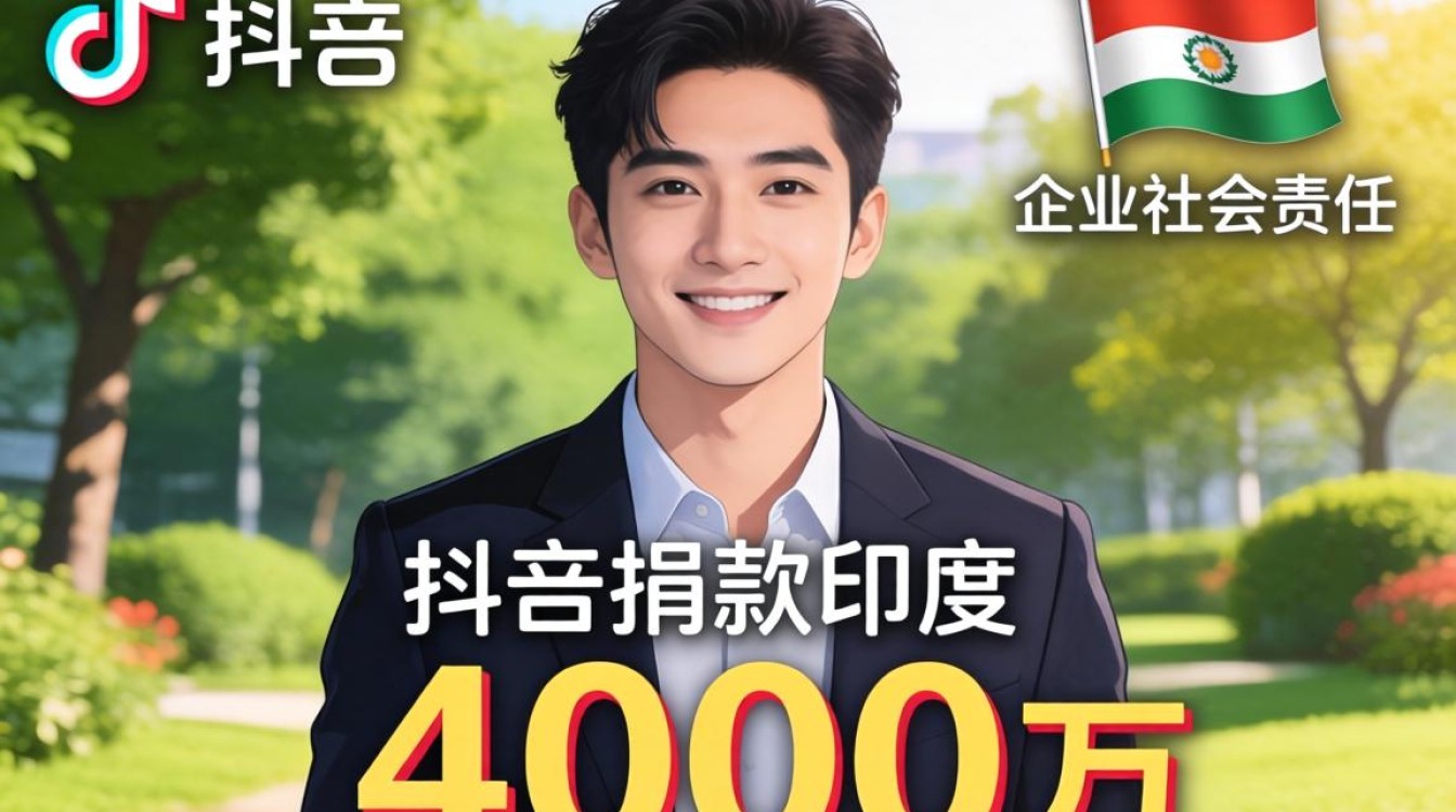 TikTok捐款印度4000万是真的吗
