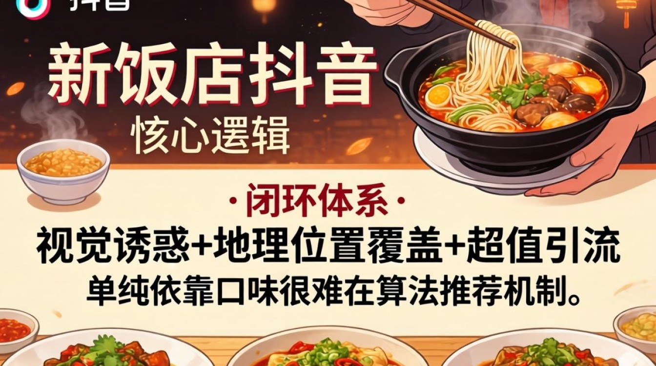 新开饭店抖音怎么推广呢?新开饭店抖音推广有哪些套路? 新开饭店抖音推广有哪些套路