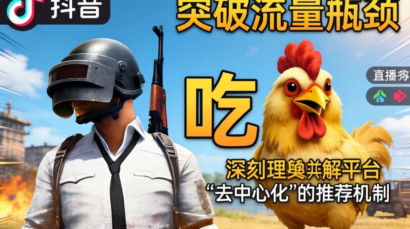 抖音吃鸡直播如何提升流量