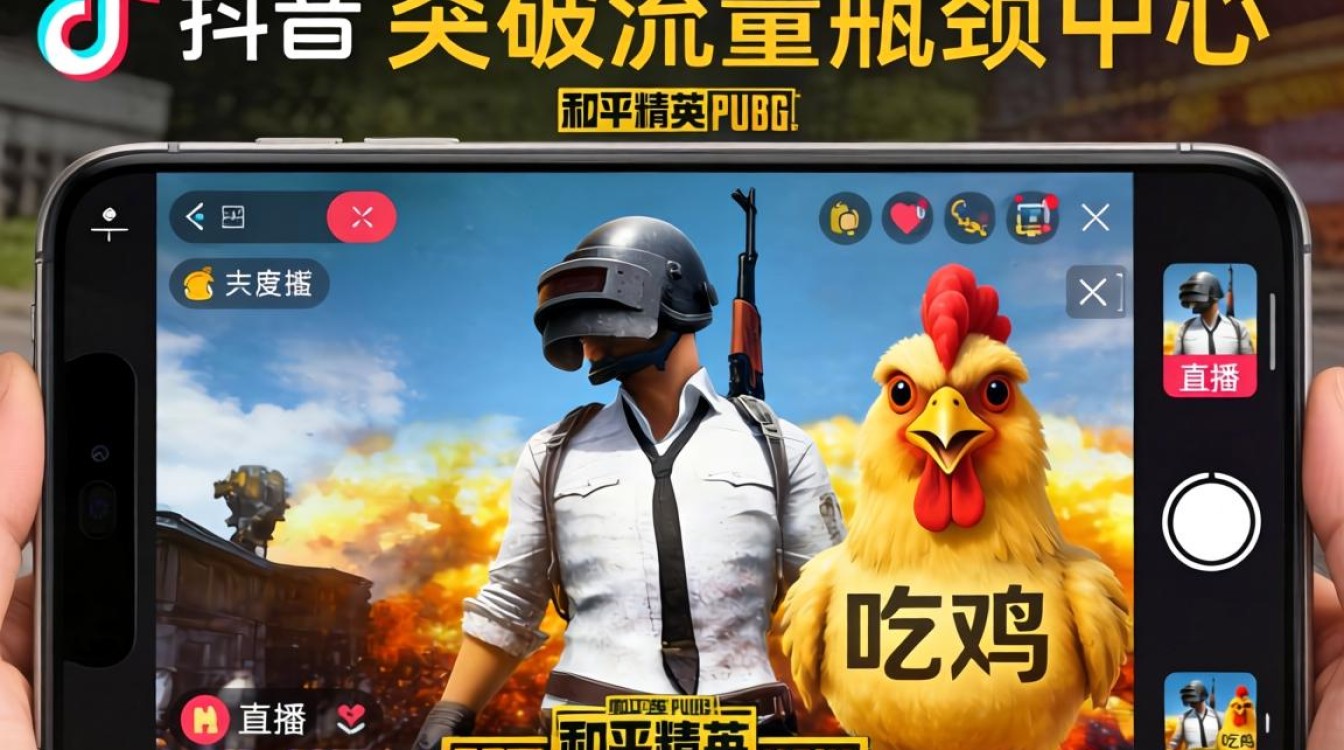 抖音吃鸡直播如何提升流量