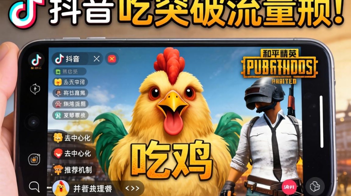 抖音吃鸡直播如何提升流量