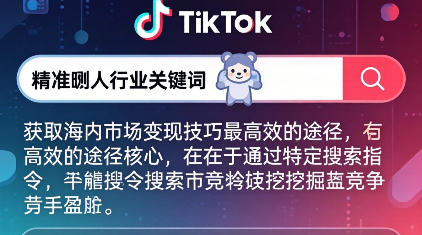 TikTok搜什么可以出来