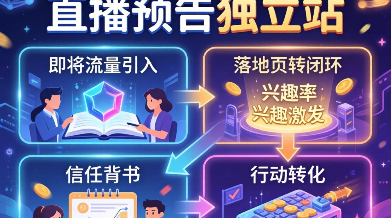 直播预告独立站怎么设置