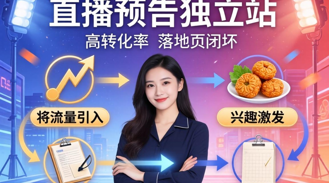 直播预告独立站怎么设置