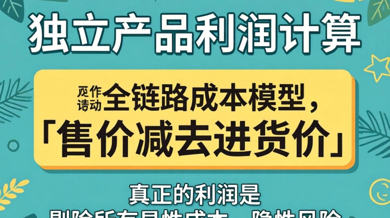 独立站利润计算方法详解
