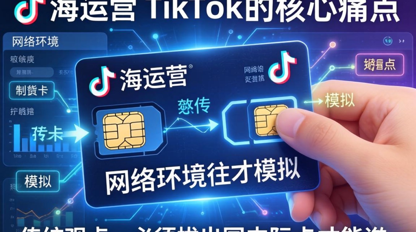 跨境出海不拔sim卡怎么看tiktok