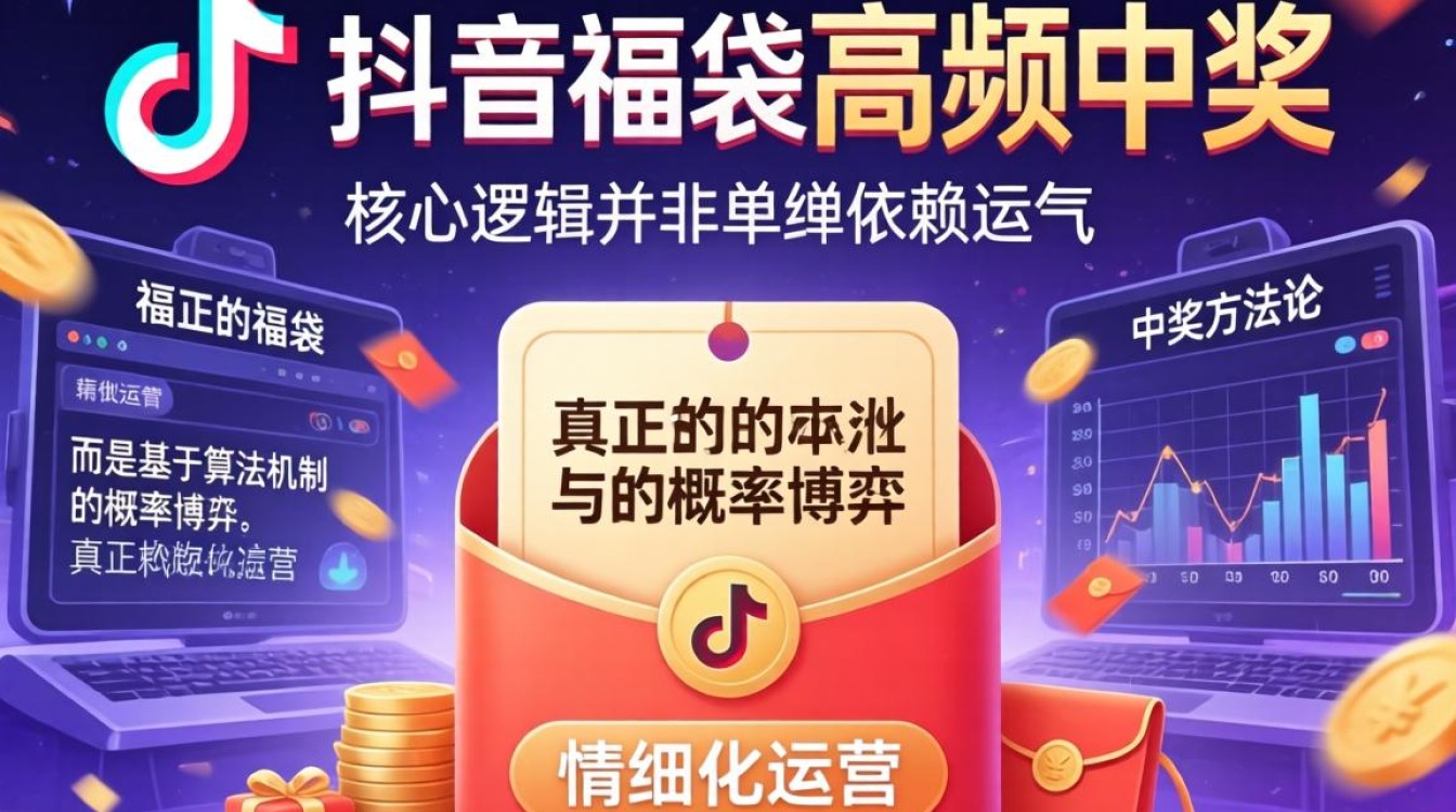 怎么才能中抖音福袋奖品