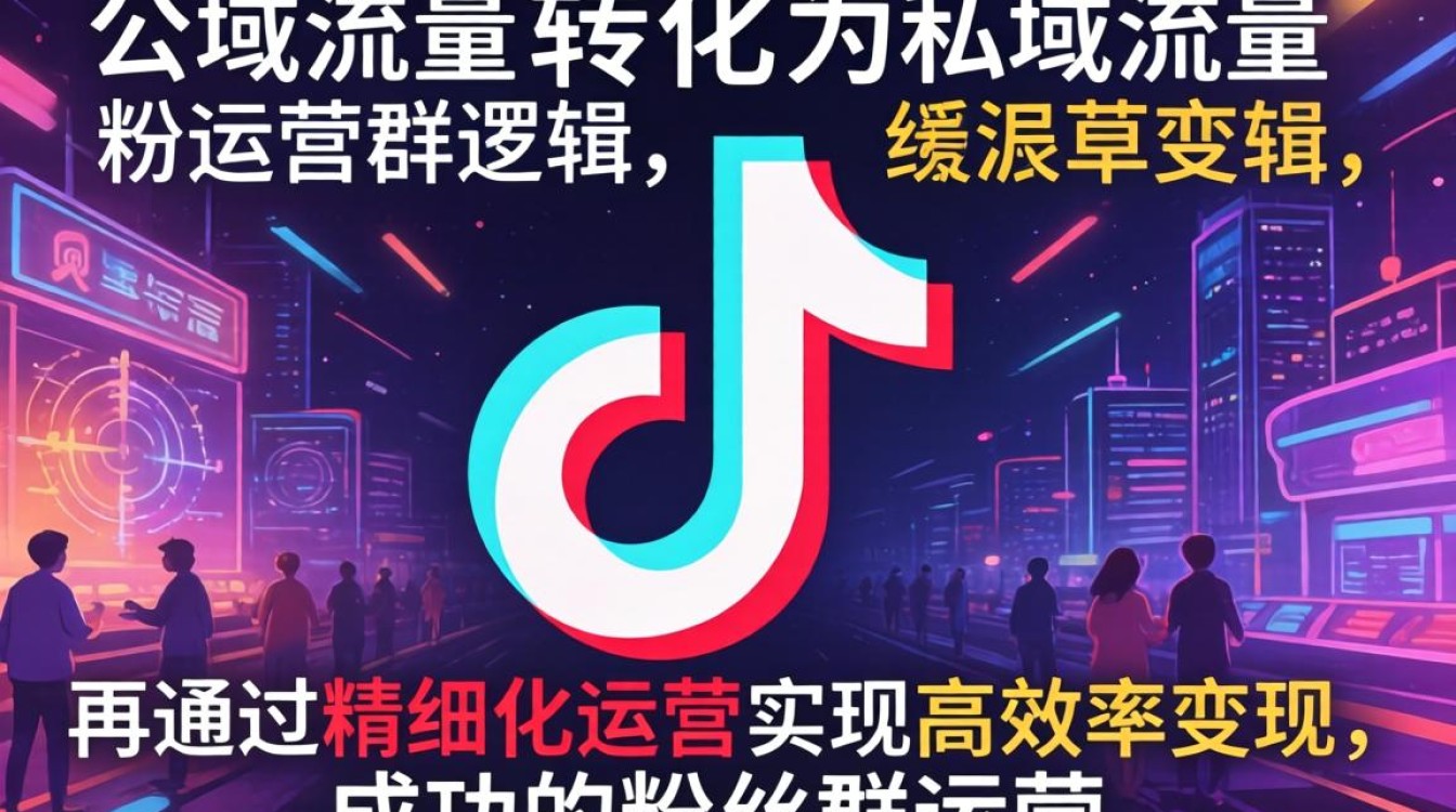 抖音粉丝群实战运营技巧与变现方法