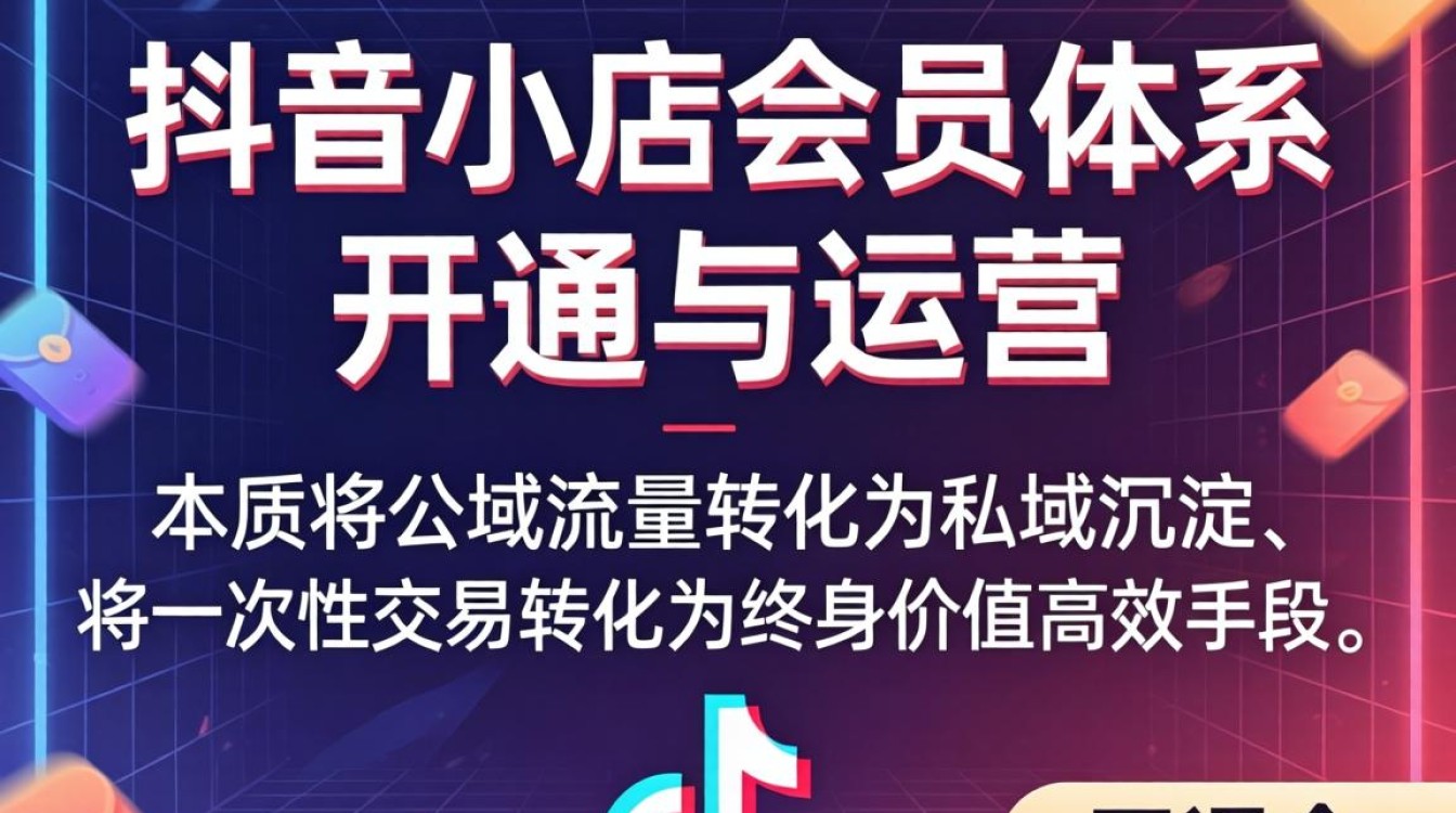 抖音小店会员开通有什么好处