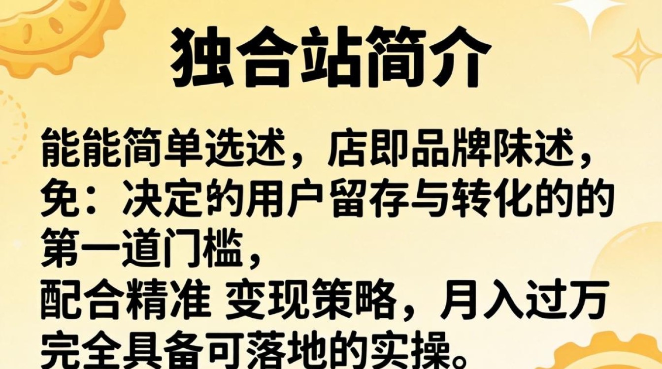 服饰独立站简介怎么写好