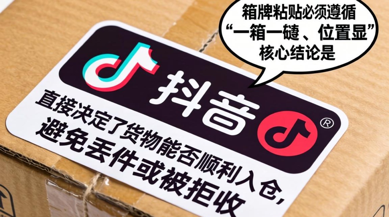 跨境物流发货箱唛粘贴规范详解
