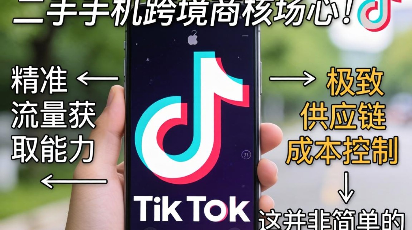 TikTok手机二手怎么做