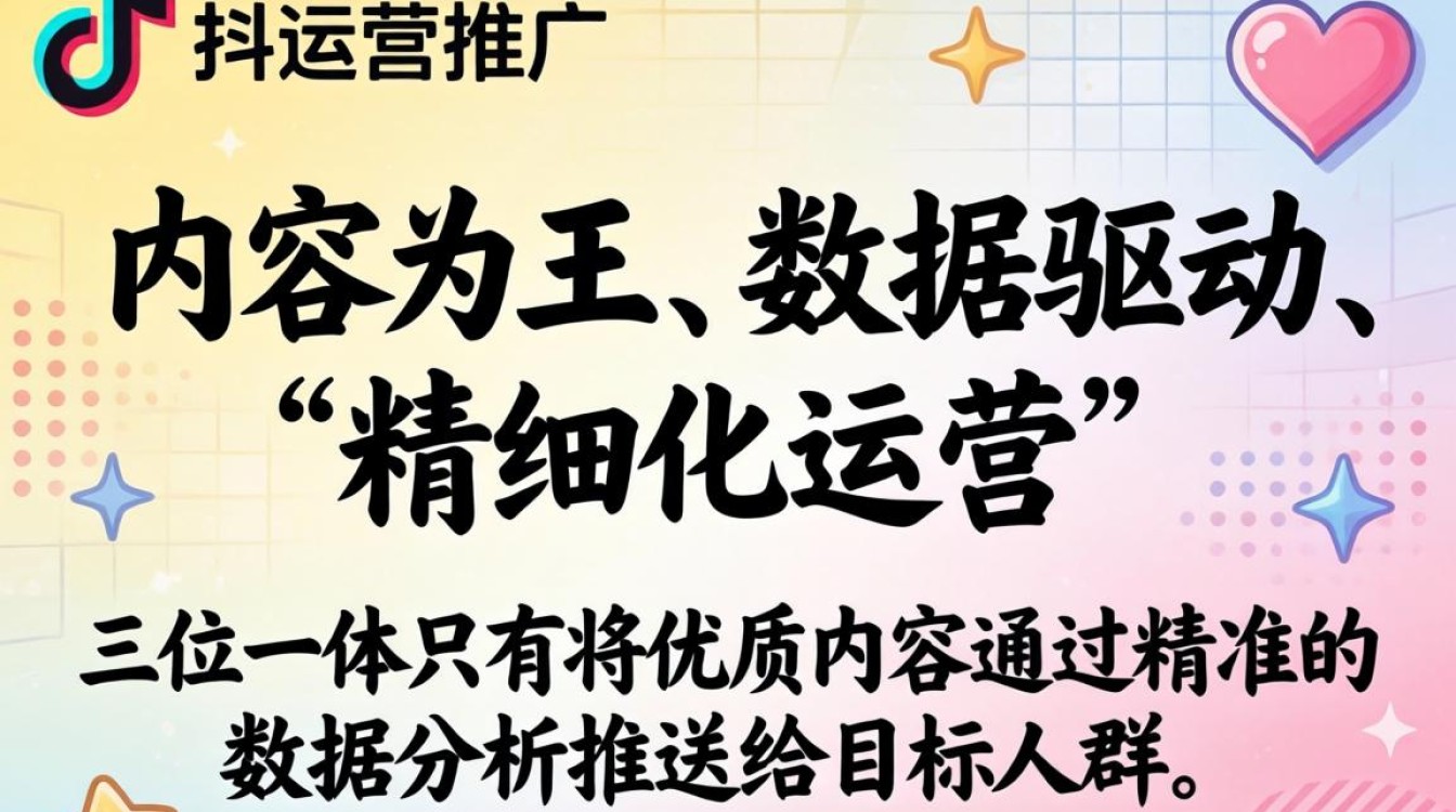 如何运营抖音怎么推广