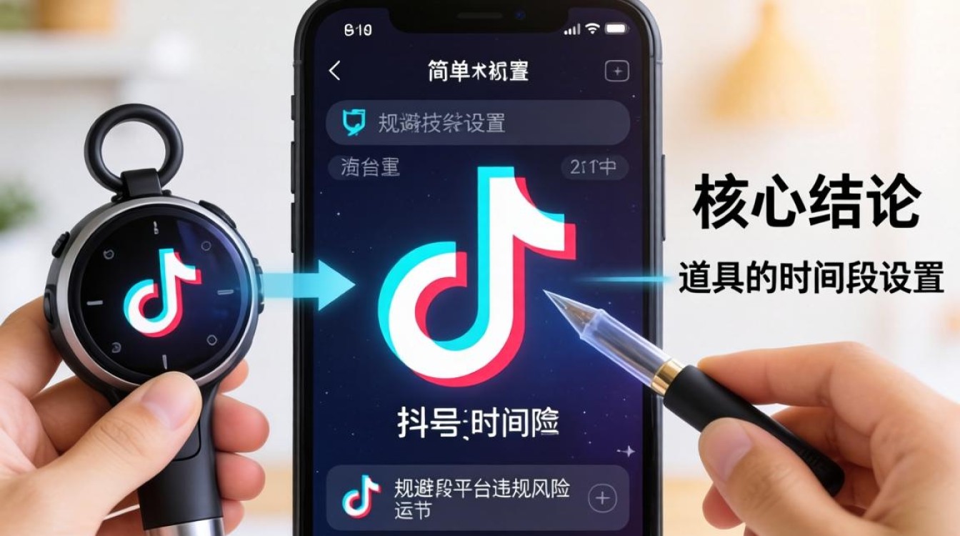 抖音道具怎么设置时间段