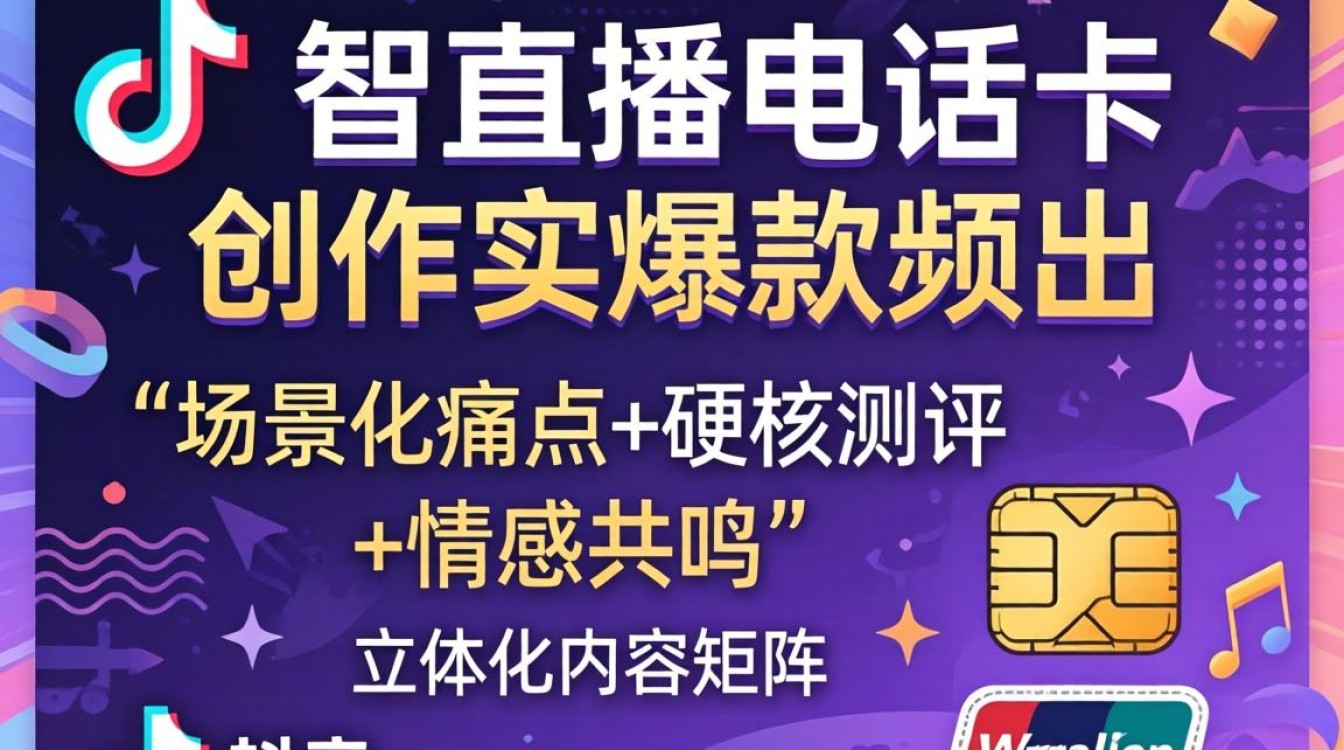 TikTok直播电话卡怎么选