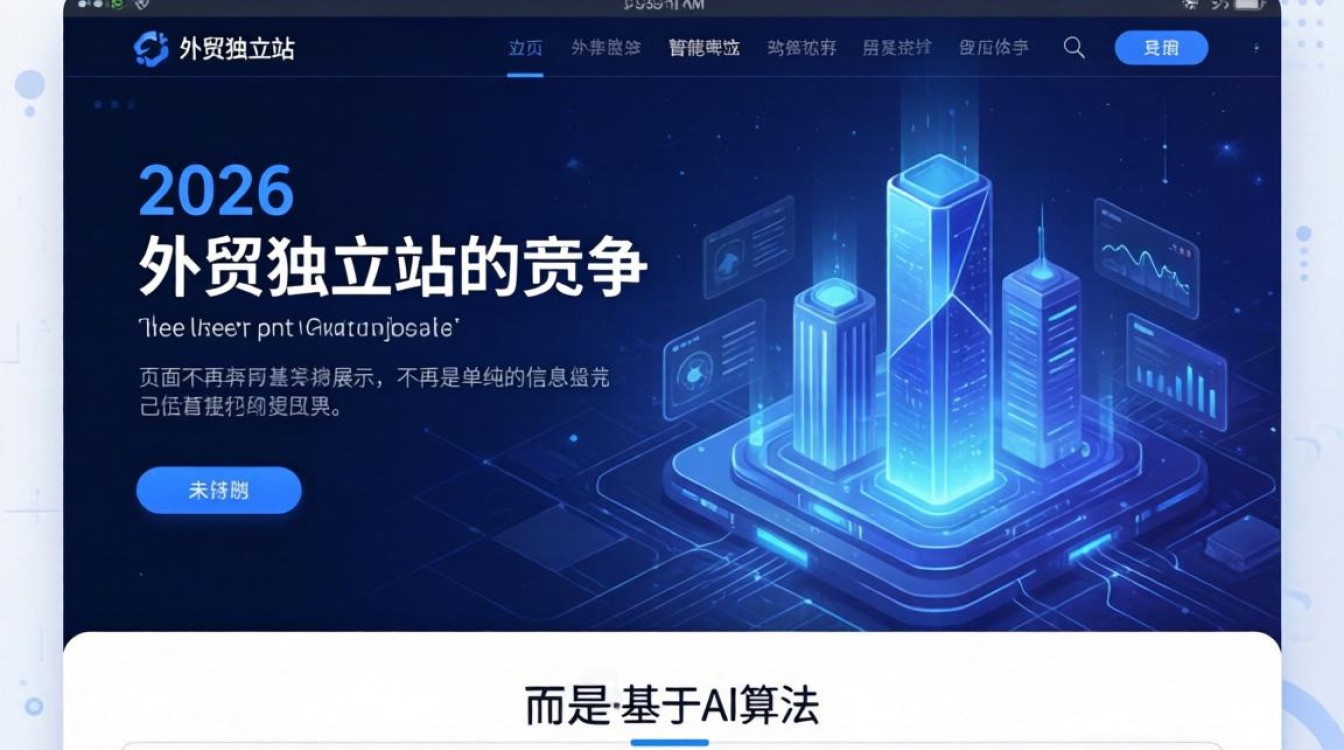 外贸独立站页面怎么设计?2026年外贸独立站设计趋势分析 2026年外贸独立站设计趋势分析