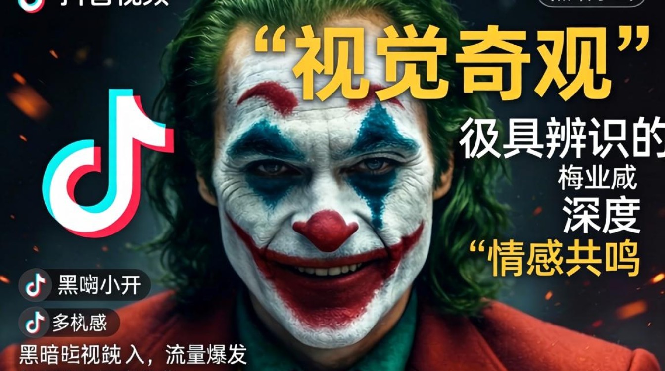 黑暗小丑视频如何突破流量池