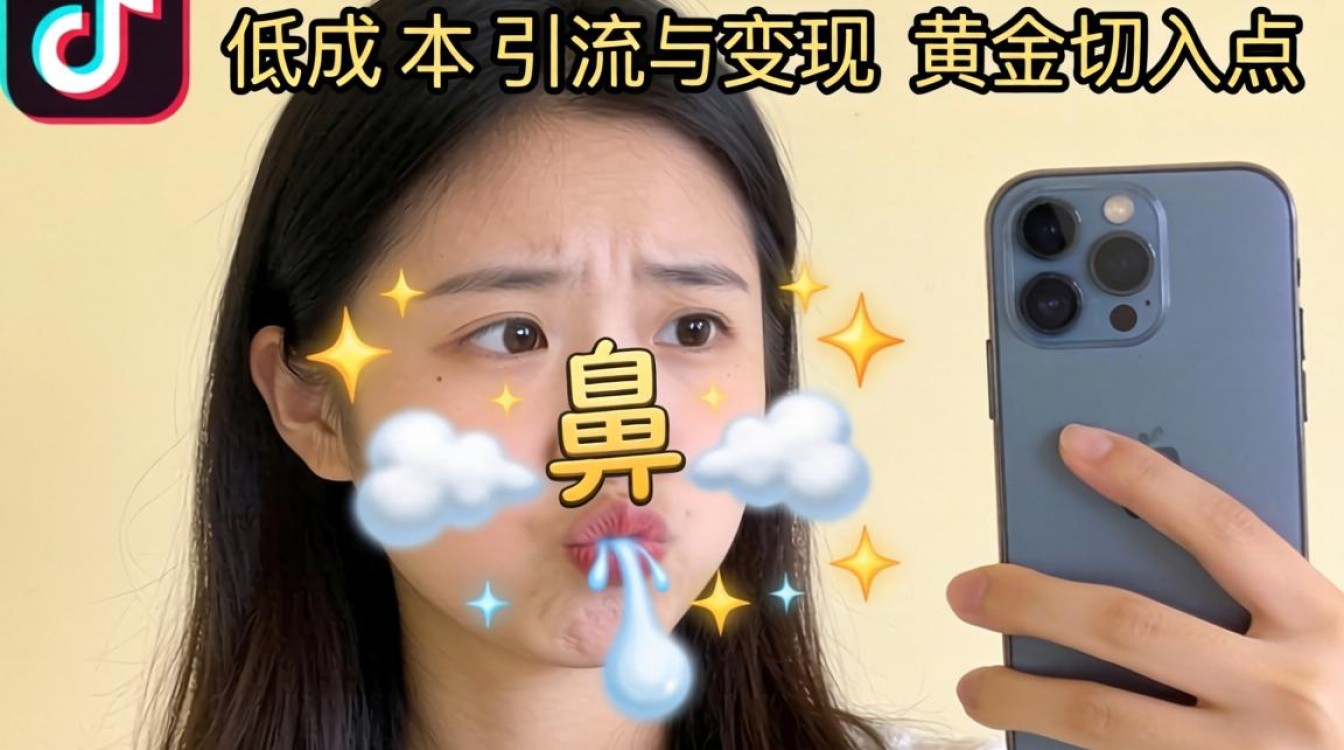 抖音流鼻涕特效怎么用的