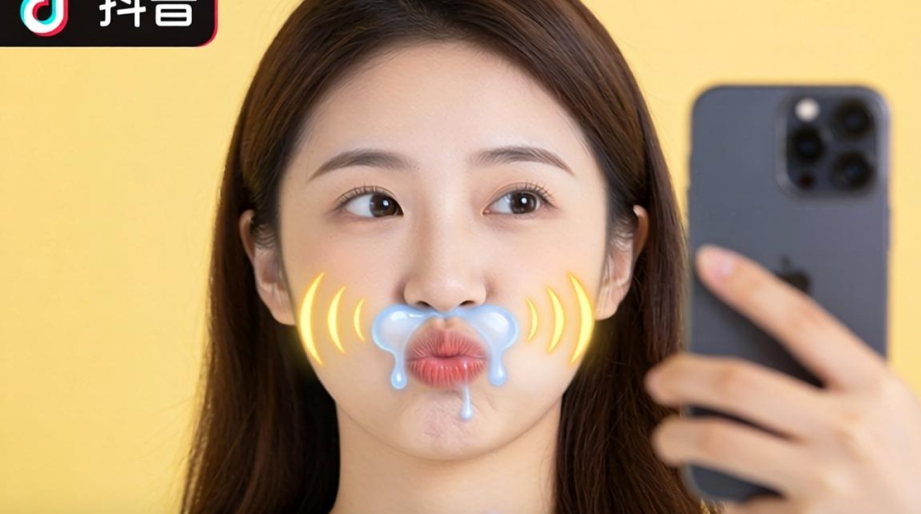 抖音流鼻涕特效怎么用的