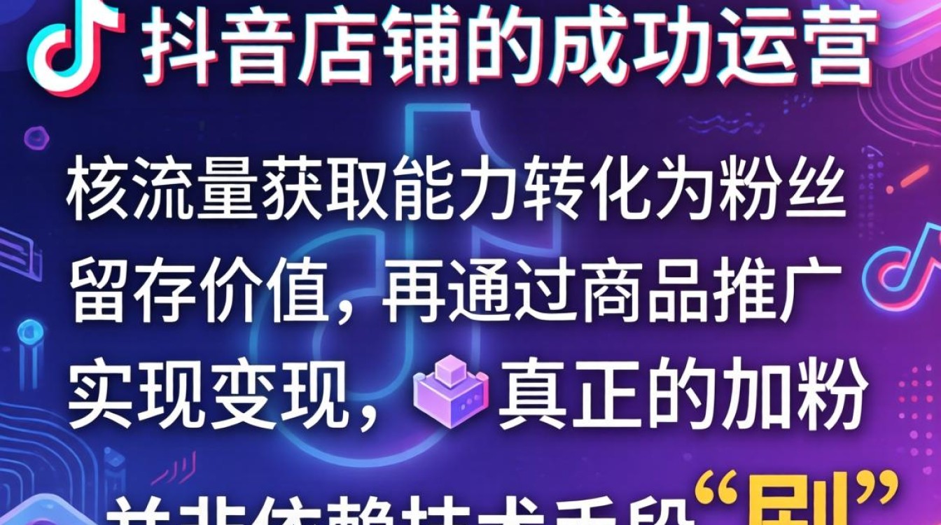 抖音店铺如何运营推广快速涨粉