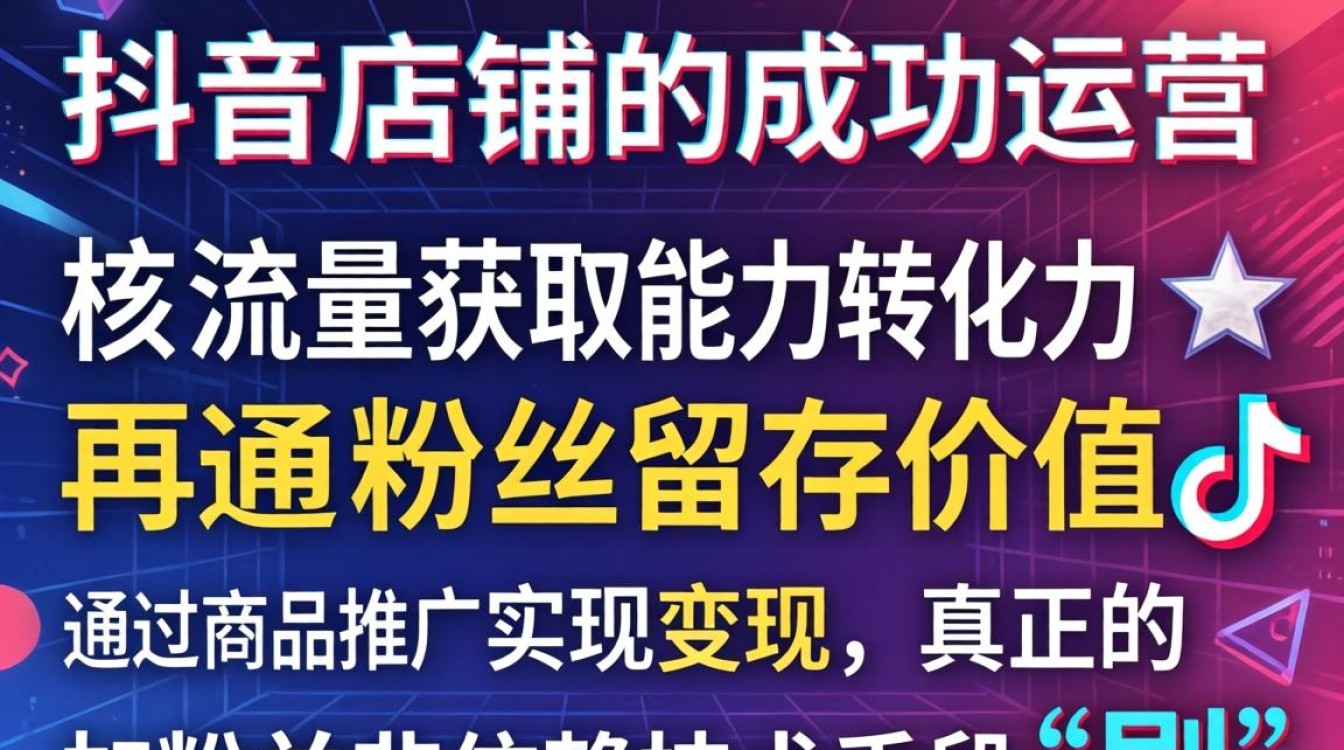 抖音店铺如何运营推广快速涨粉