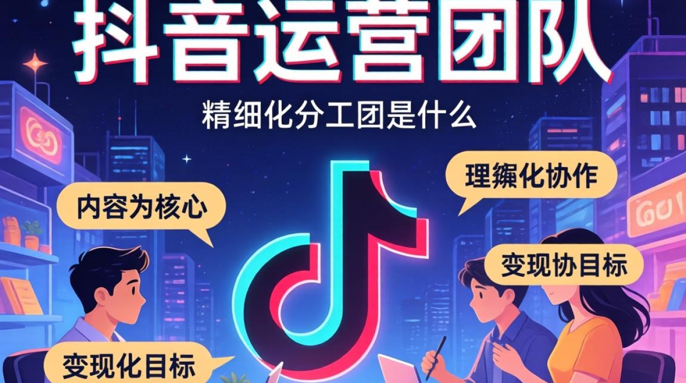 抖音运营团队主要负责哪些工作