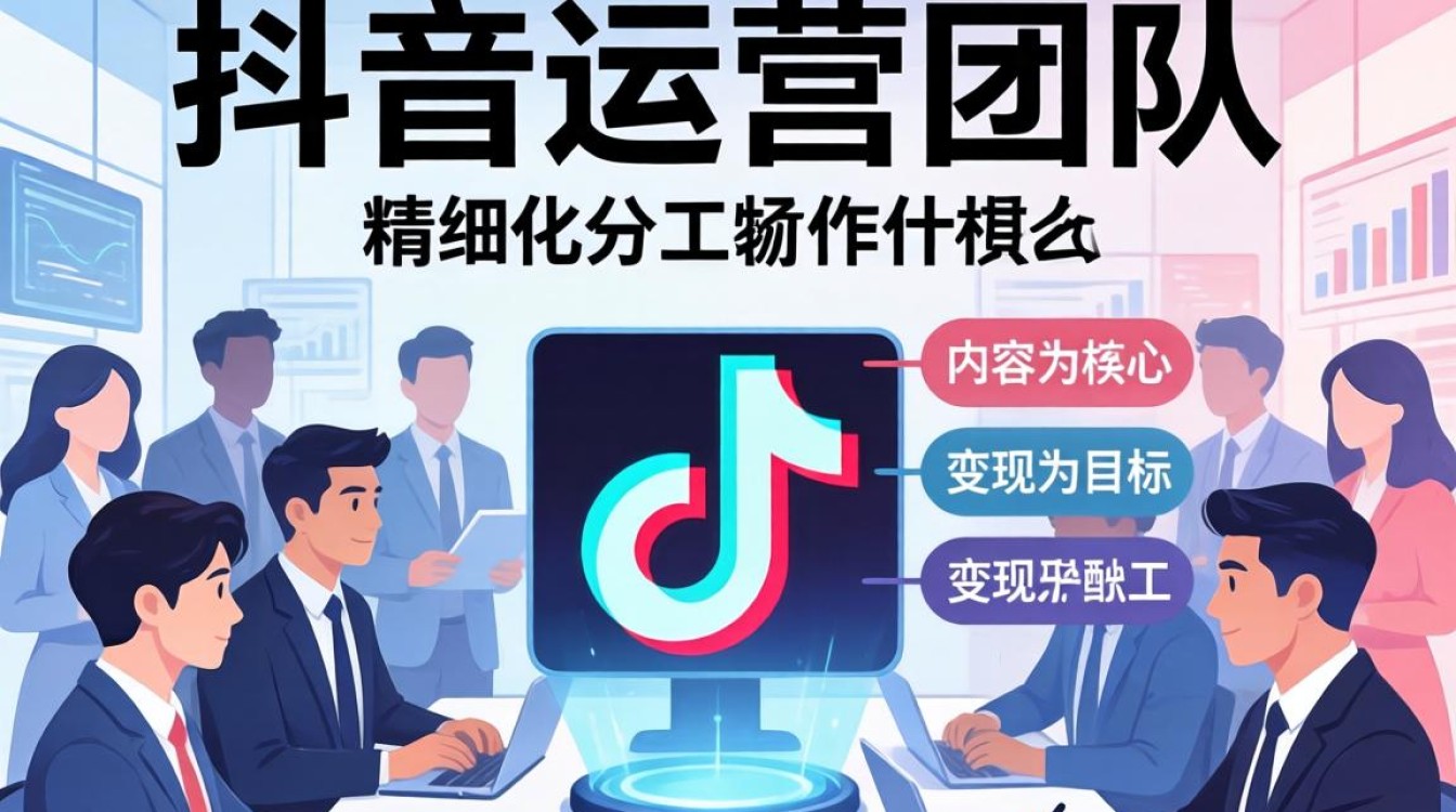 抖音运营团队主要负责哪些工作
