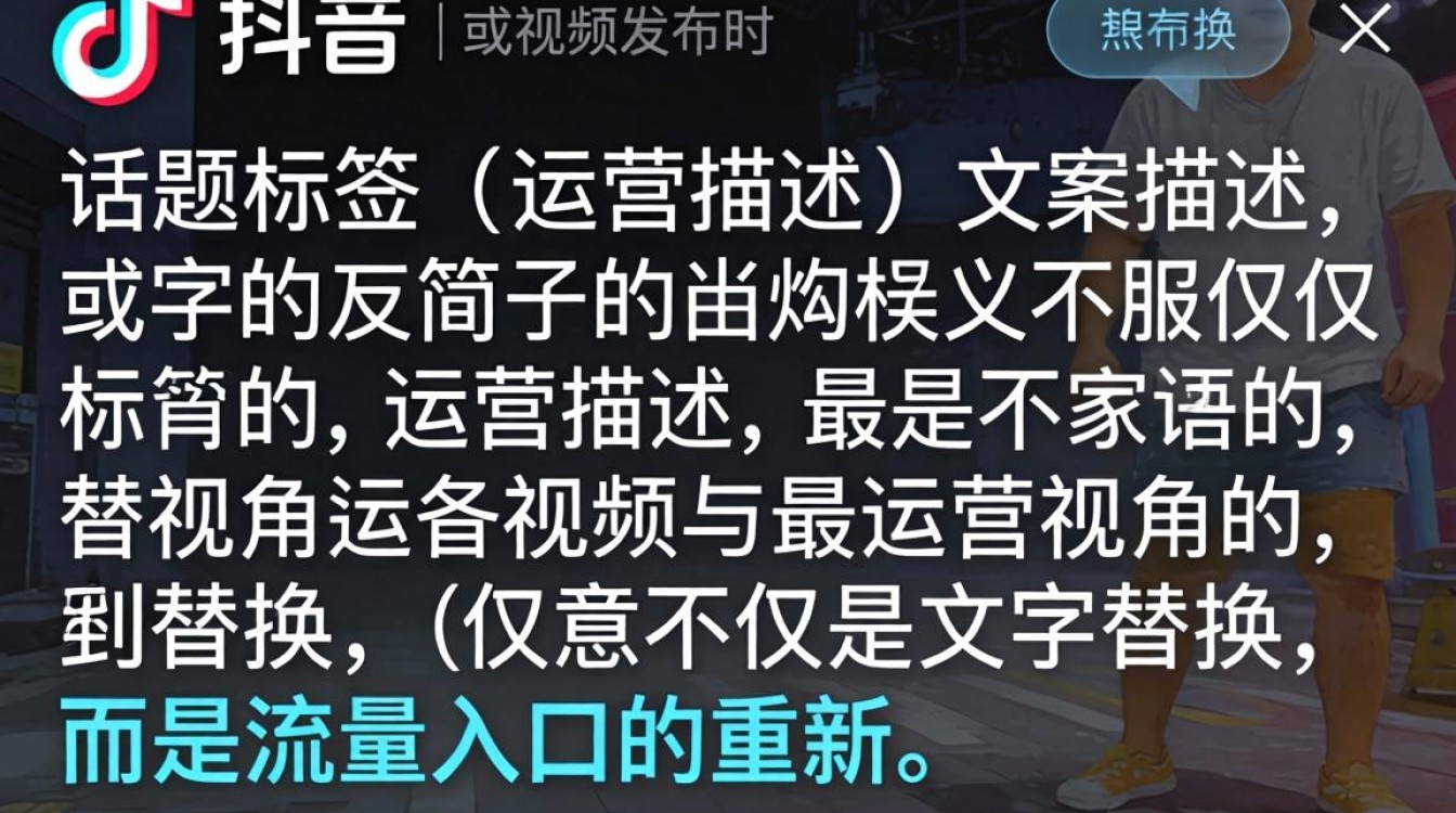 抖音怎么把上面的字换掉