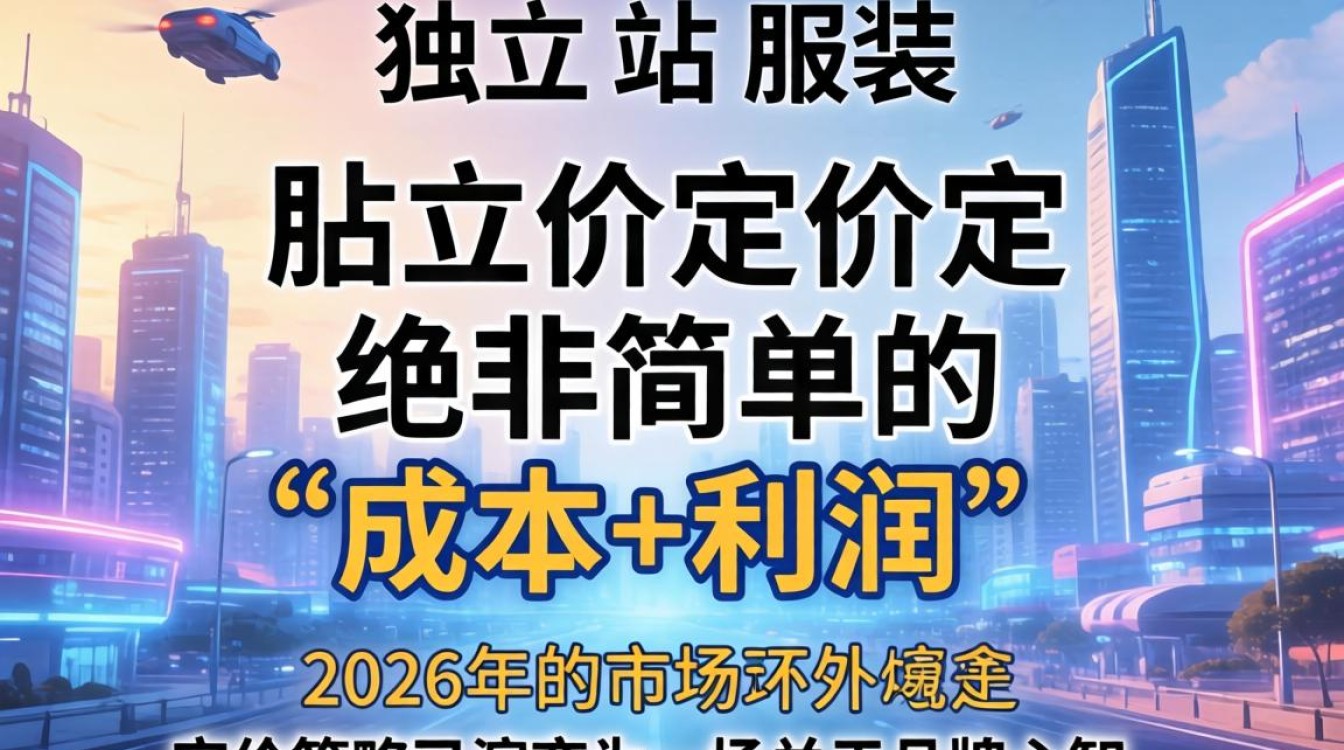 独立站卖服装怎么定价?2026年服装定价策略有哪些? 2026年服装定价策略有哪些