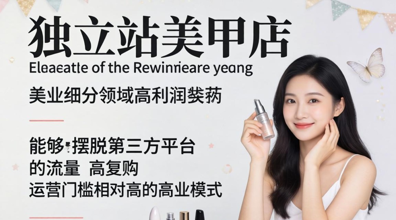 独立站美甲店怎么样?新手如何运营快速见效 新手如何运营快速见效