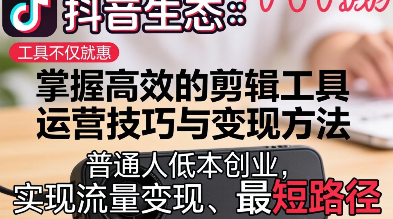 抖音剪辑变现方法有哪些