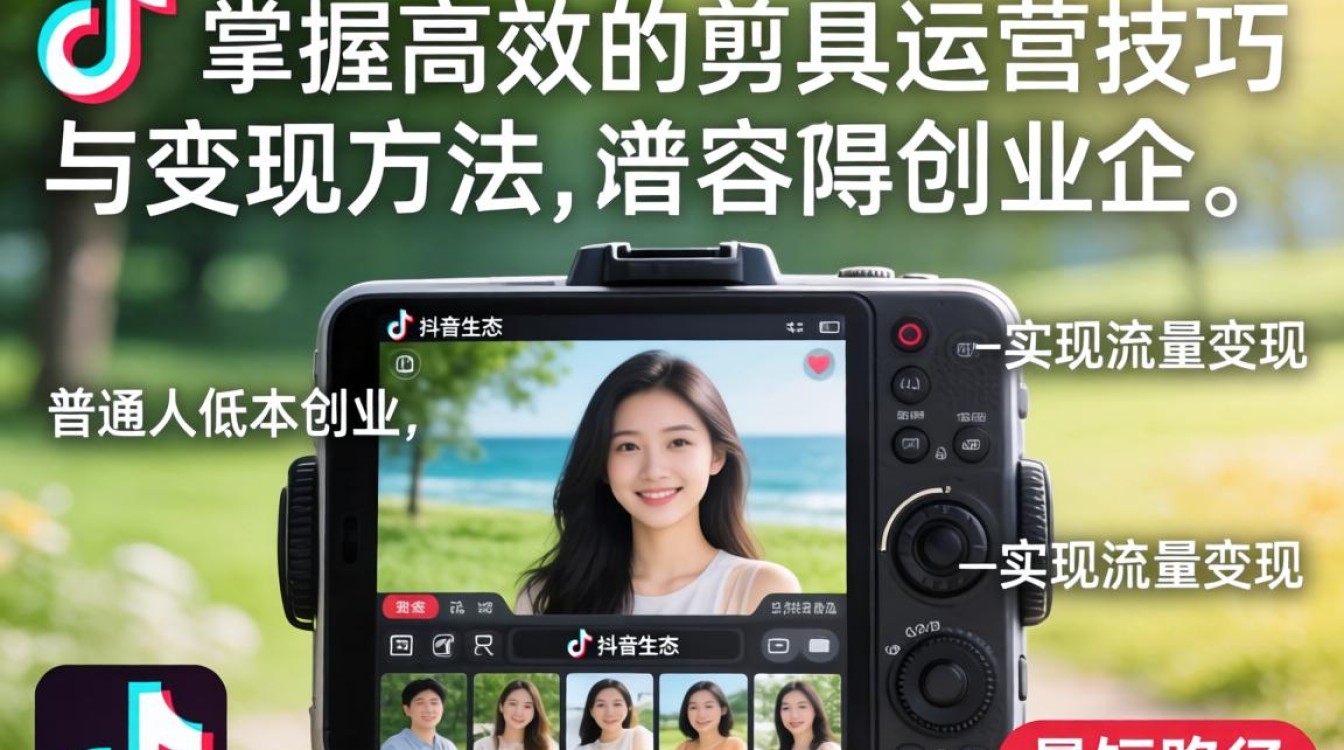 抖音剪辑变现方法有哪些