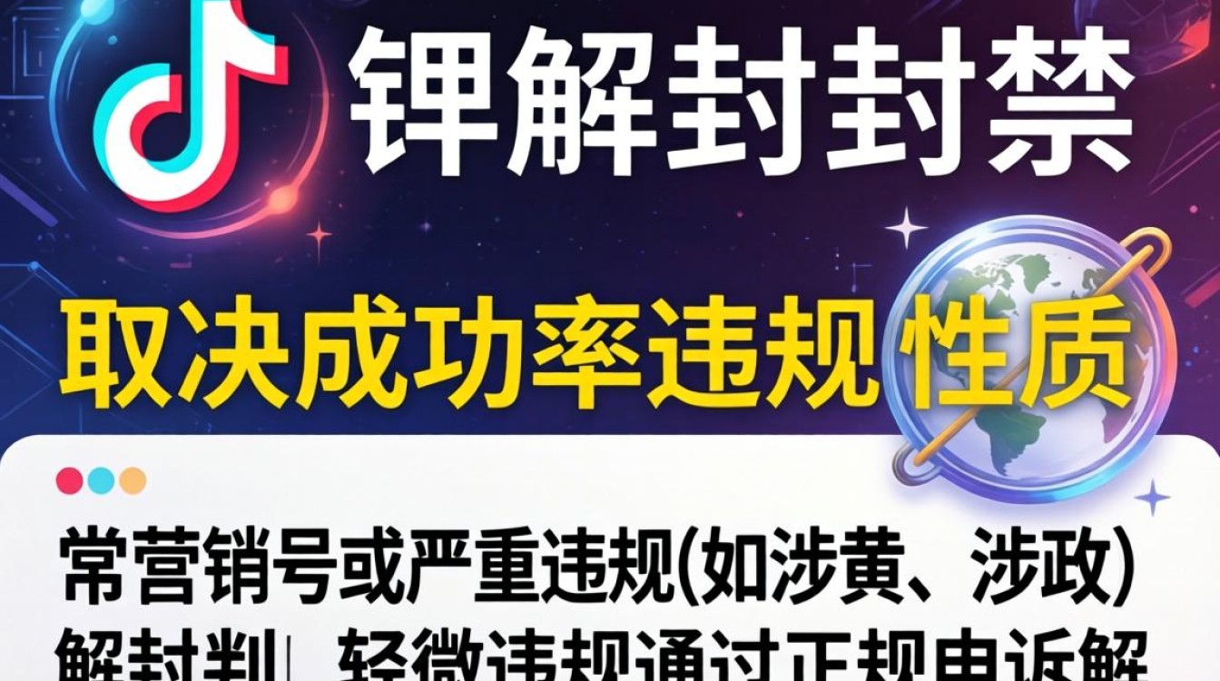 抖音封禁账号如何申诉解封