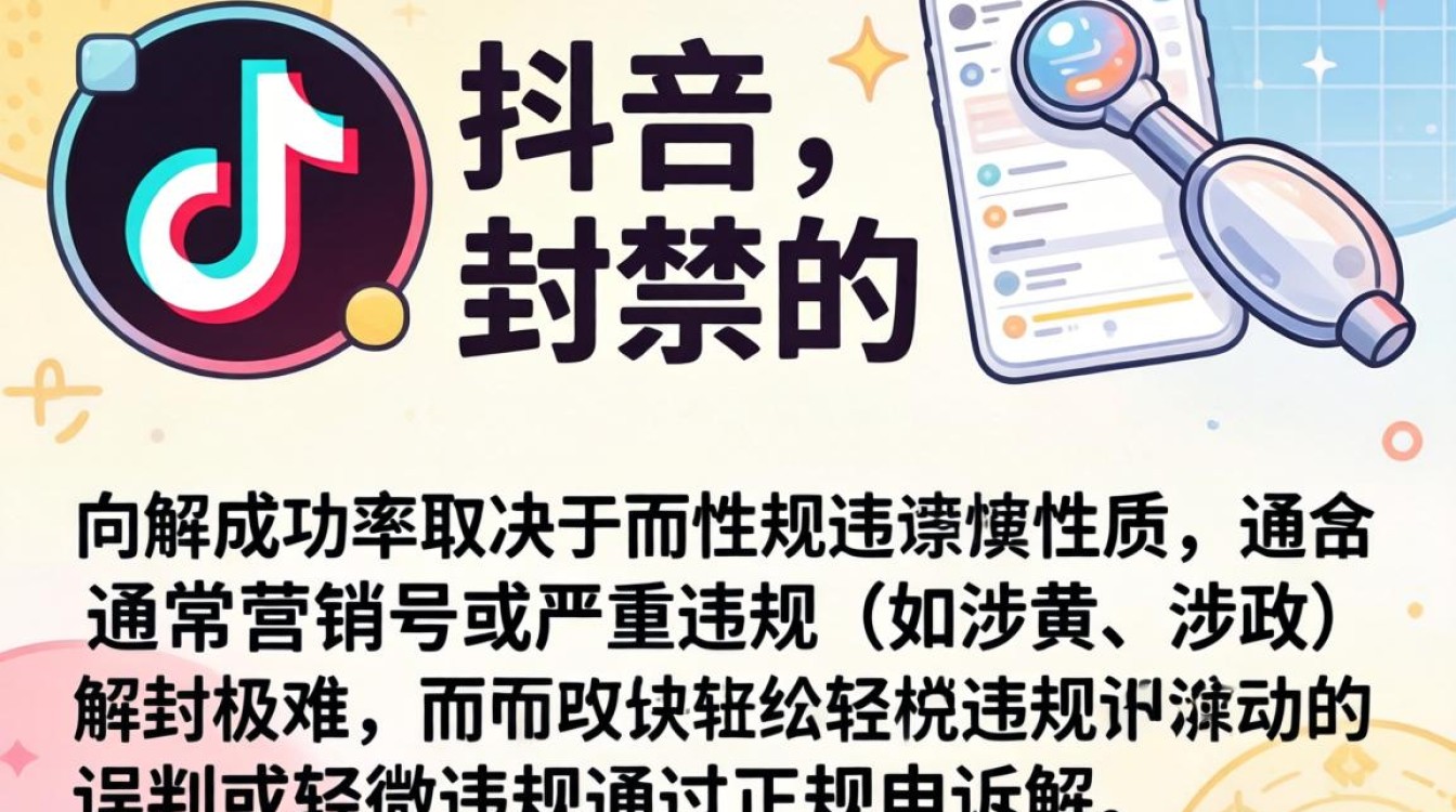 抖音封禁账号如何申诉解封