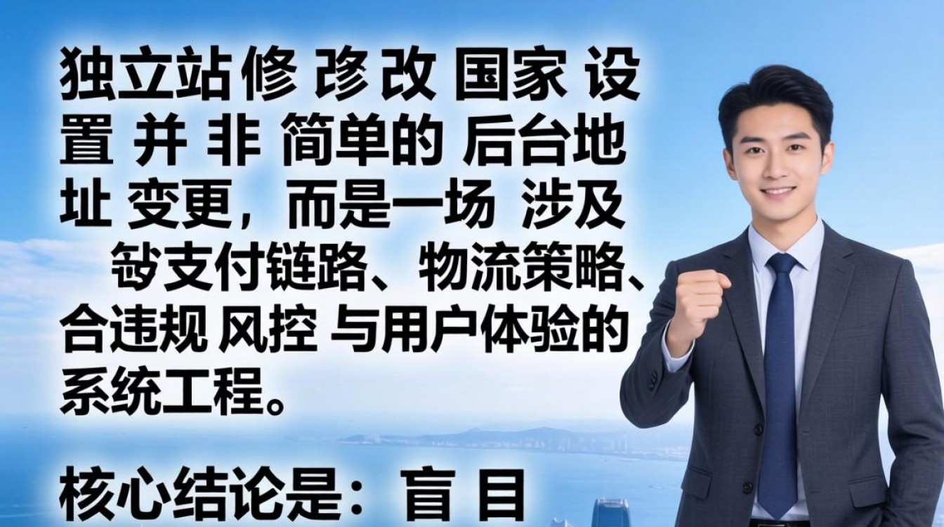 独立站如何修改站点国家设置