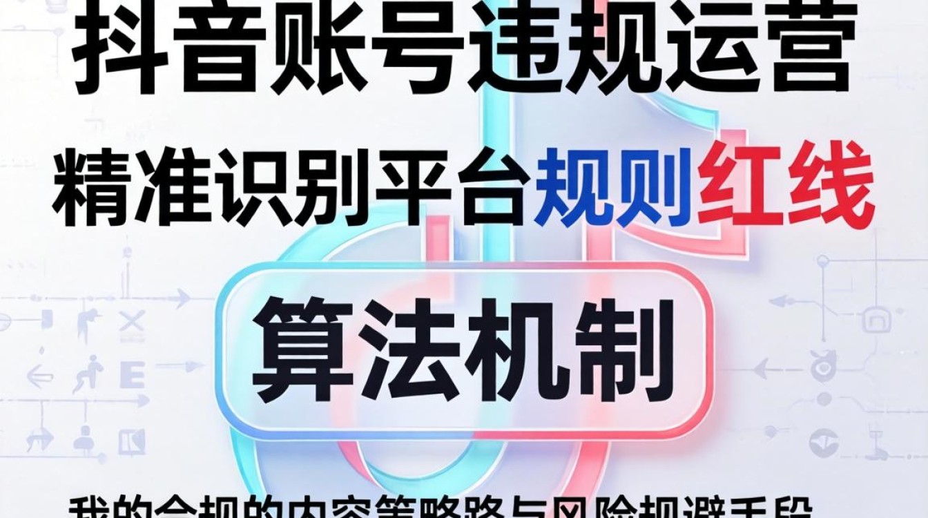 抖音账号违规运营技巧与方法大全