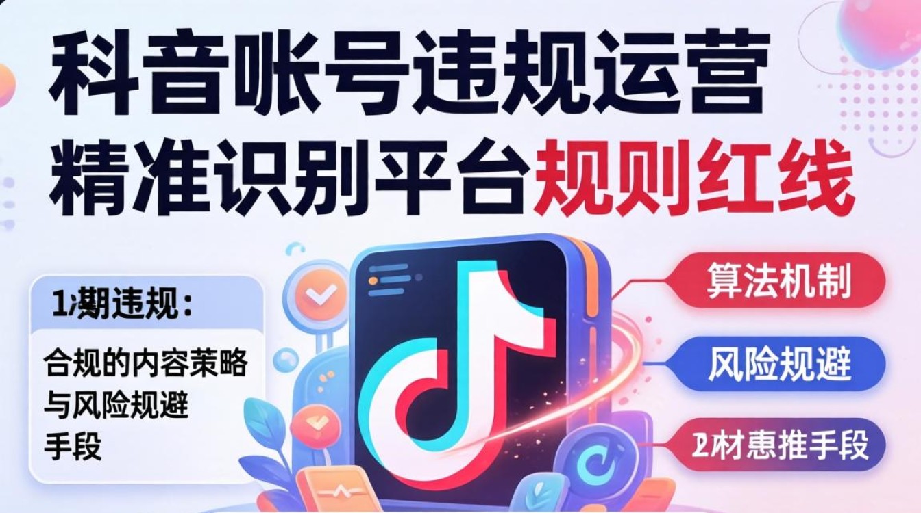 抖音账号违规运营技巧与方法大全