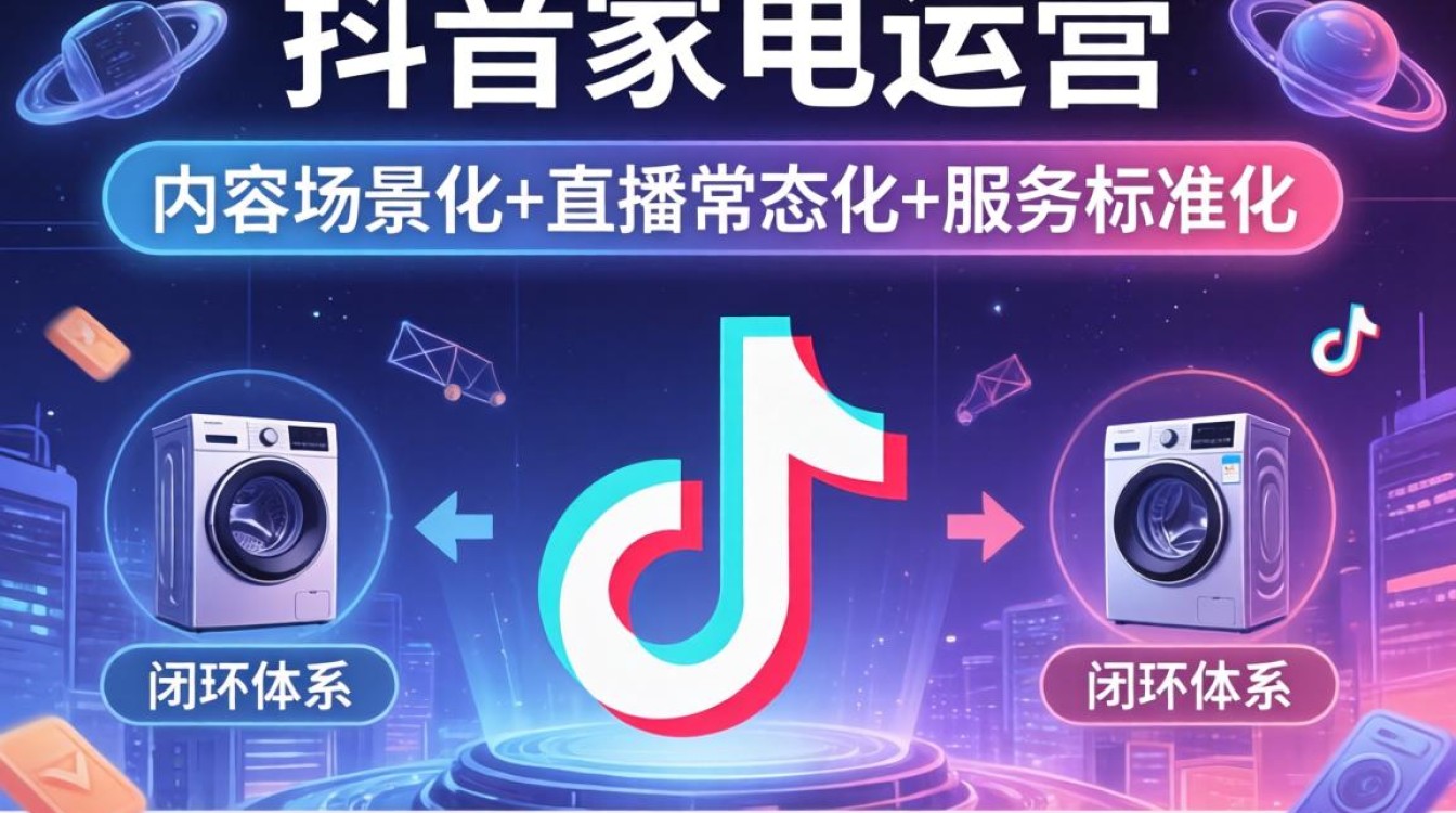 抖音家电运营怎么做?抖音家电运营从入门到精通实战教程 抖音家电运营从入门到精通实战教程