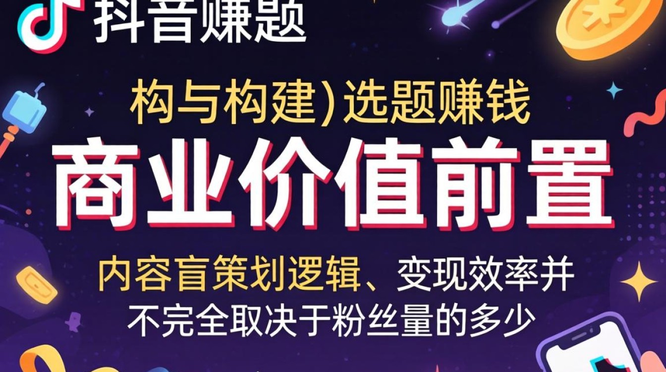 抖音做什么选题容易变现