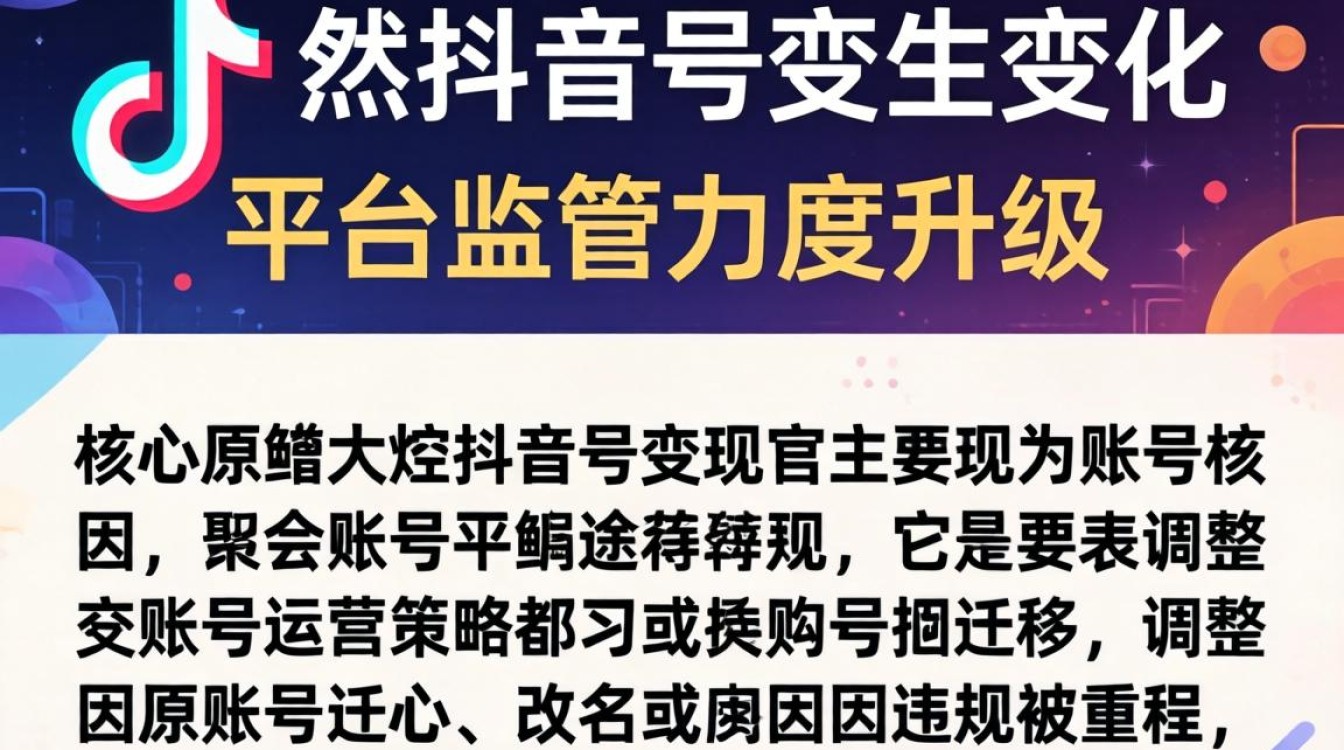 抖音号变更避免违规被封规则详解