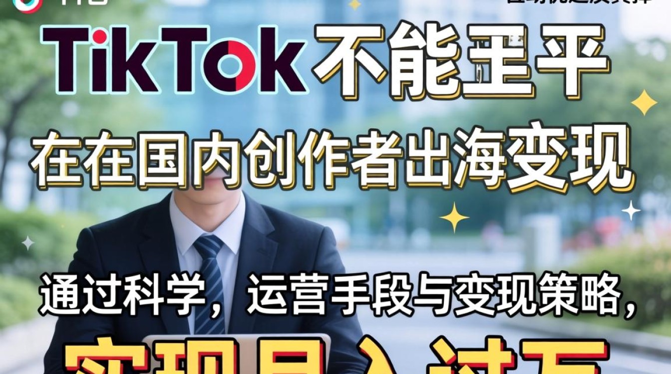 日服tiktok怎么变现月入过万
