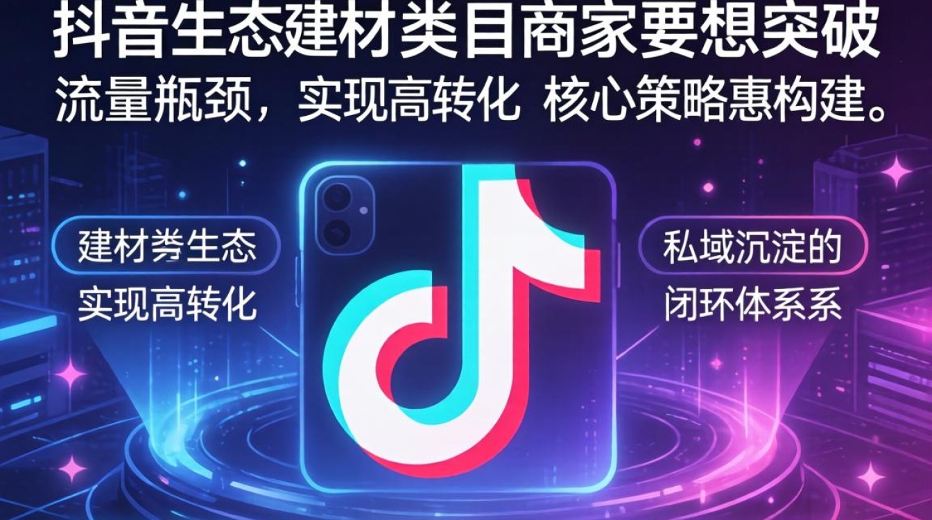 抖音建材类怎么卖优惠券