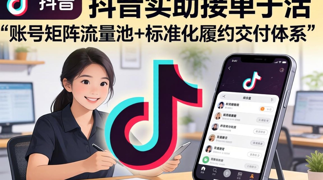 怎么在抖音平台接单干活