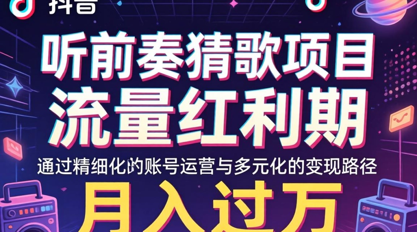 TikTok听前奏猜歌怎么变现